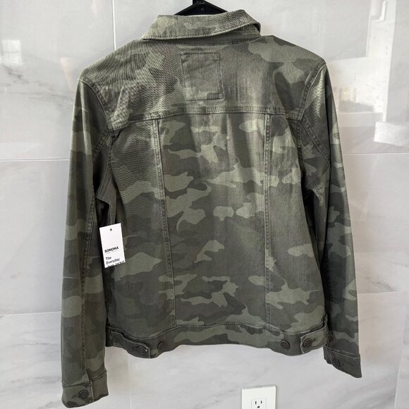 Sonoma Camo Jean Jacket - Small (NWT) - Picture 3 of 4